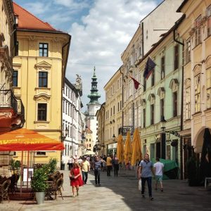 Gater i Bratislava gamleby